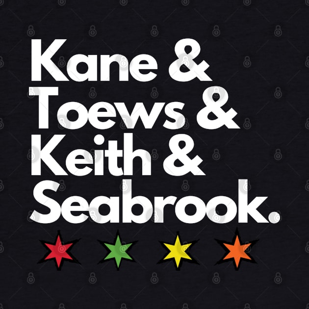 Kane & Toews & Keith & Seabrook by Madhouse Chicago Hockey Podcast